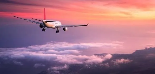 un avion représentant le voyage des enfants grâce à leur bourse