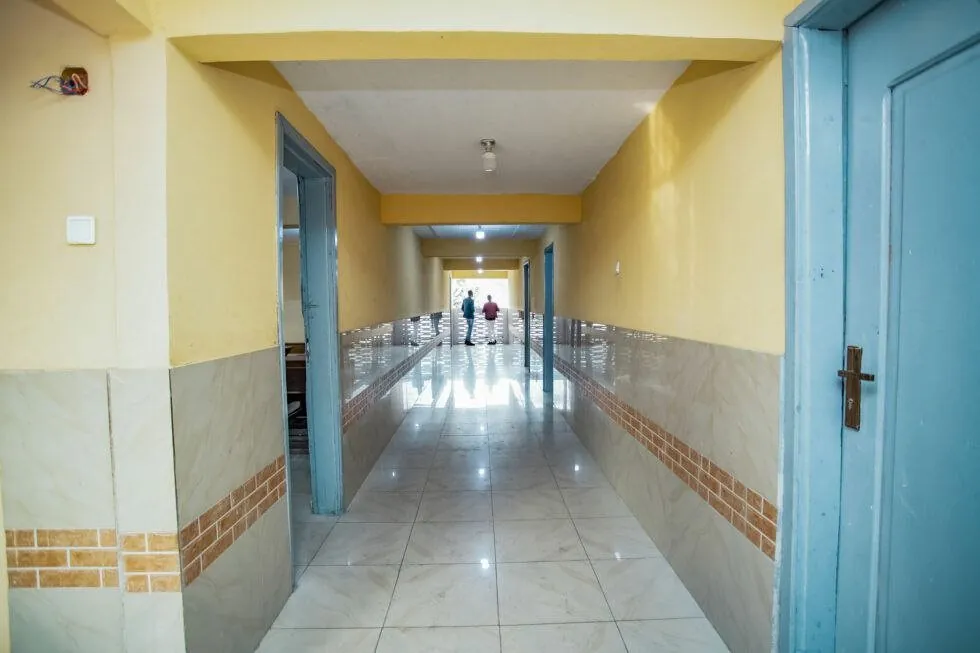 Le couloir de l'école